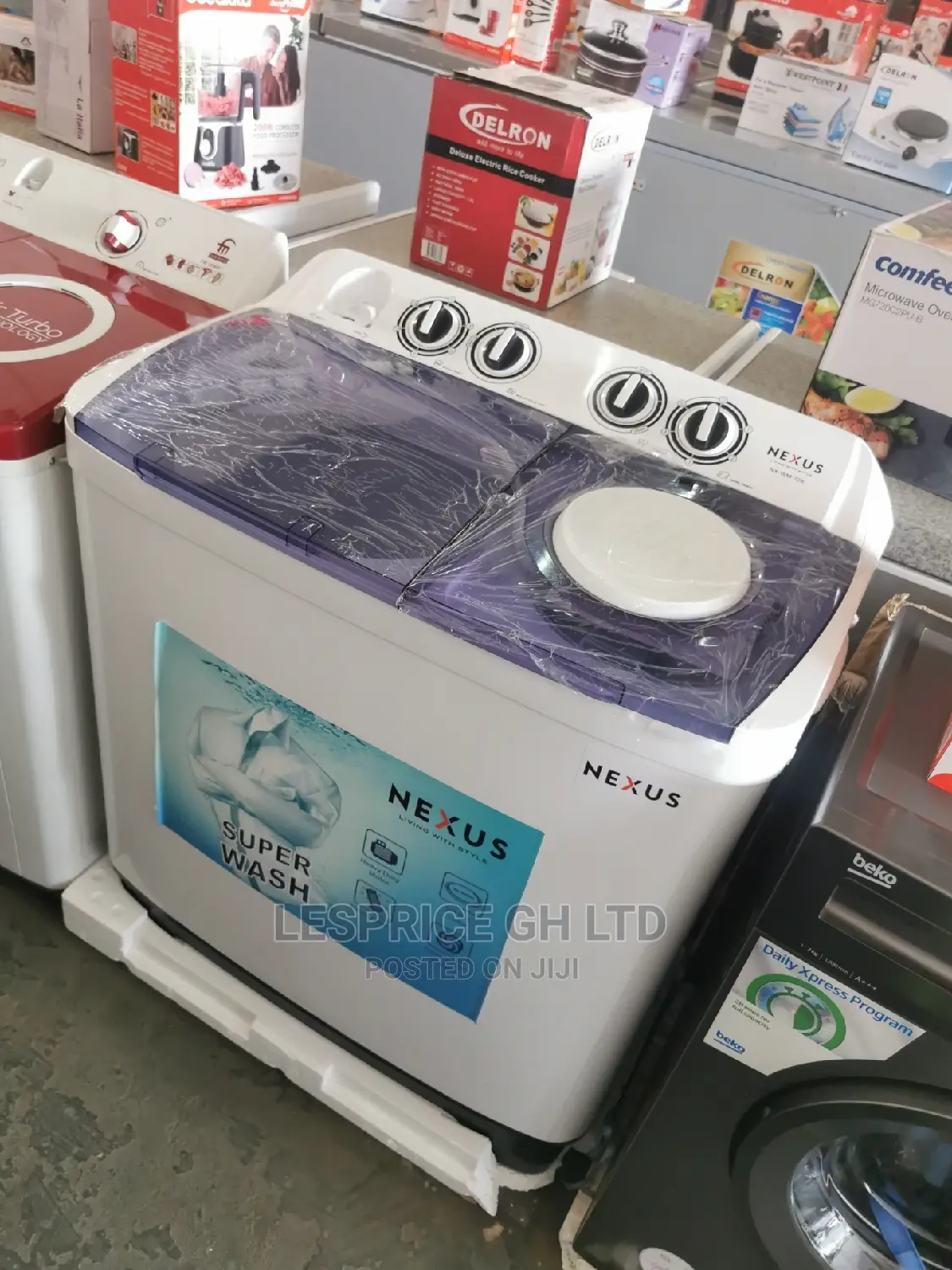 Nexus 12kg Semi Automatic Washing Machine