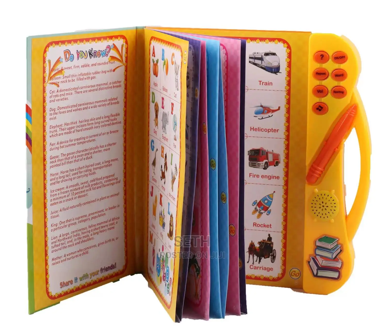 Children Kids My English Talking Book