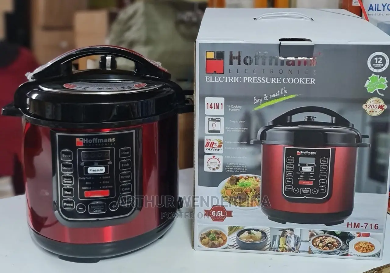 1200watts 6.5ltrs Hoffman Pressure Cooker