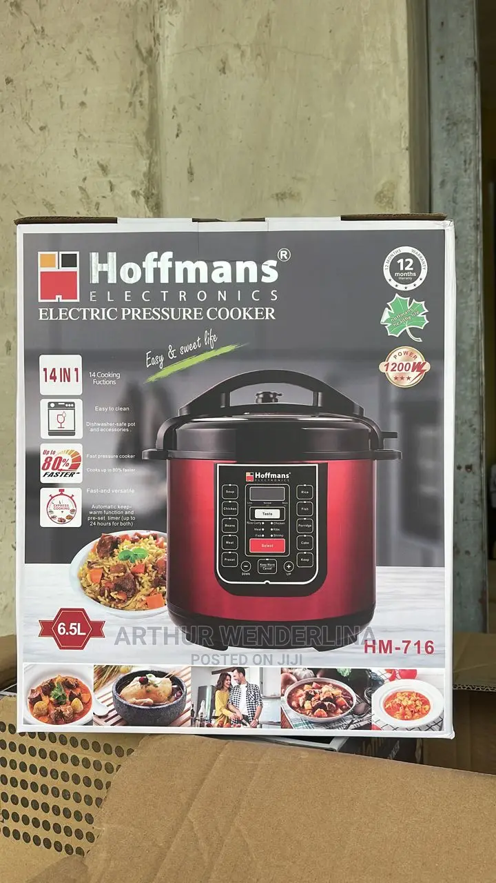 1200watts 6.5ltrs Hoffman Pressure Cooker