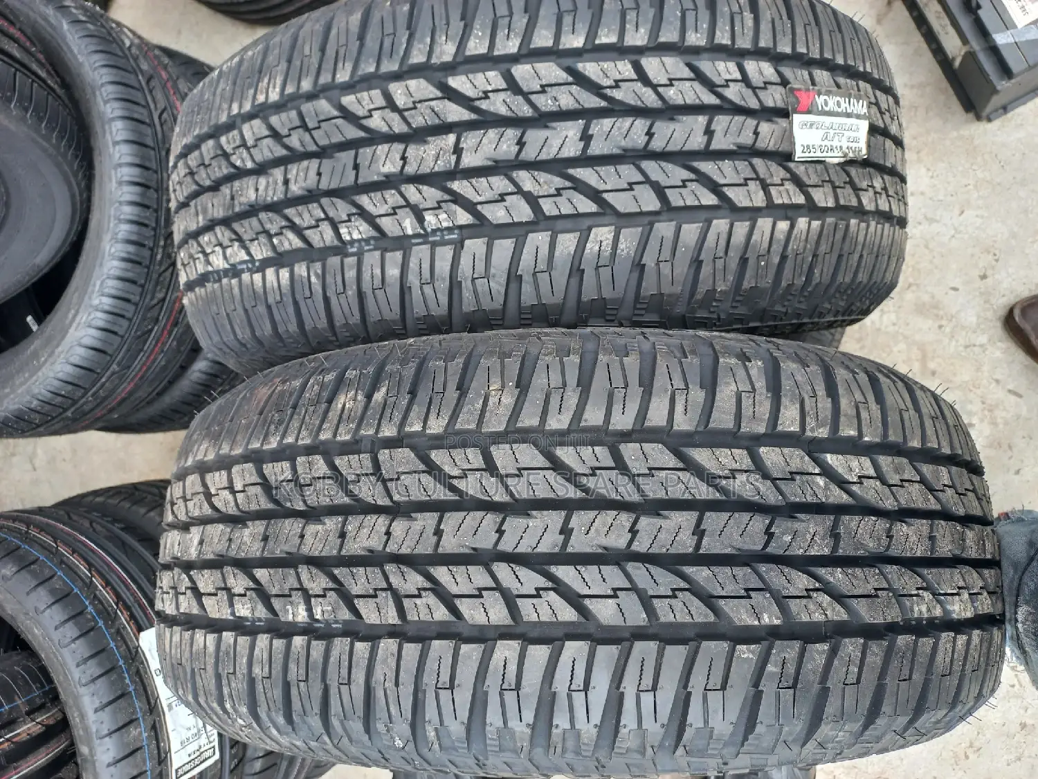 Yokohama 285/60 R18 Tyres .Available