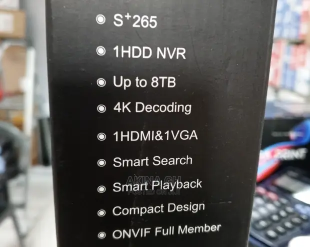 Tiandy 4ch Poe NVR Tc-R3104 2