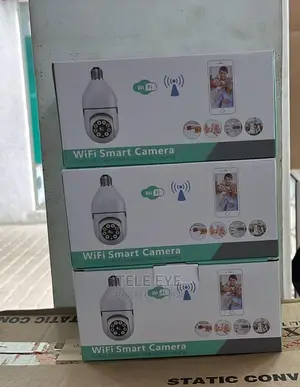 Wifi Smart Light Bulb IP CCTV Camera