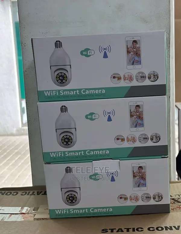 Wifi Smart Light Bulb IP CCTV Camera