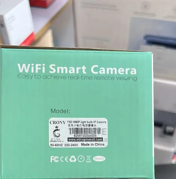 Wifi Smart Light Bulb IP CCTV Camera