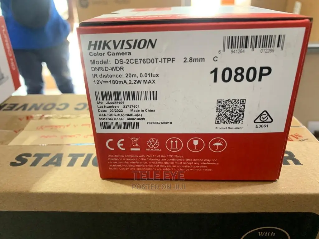 Hikvision 2mp Dome Analog Ds-2ce76d0t-Itpfs
