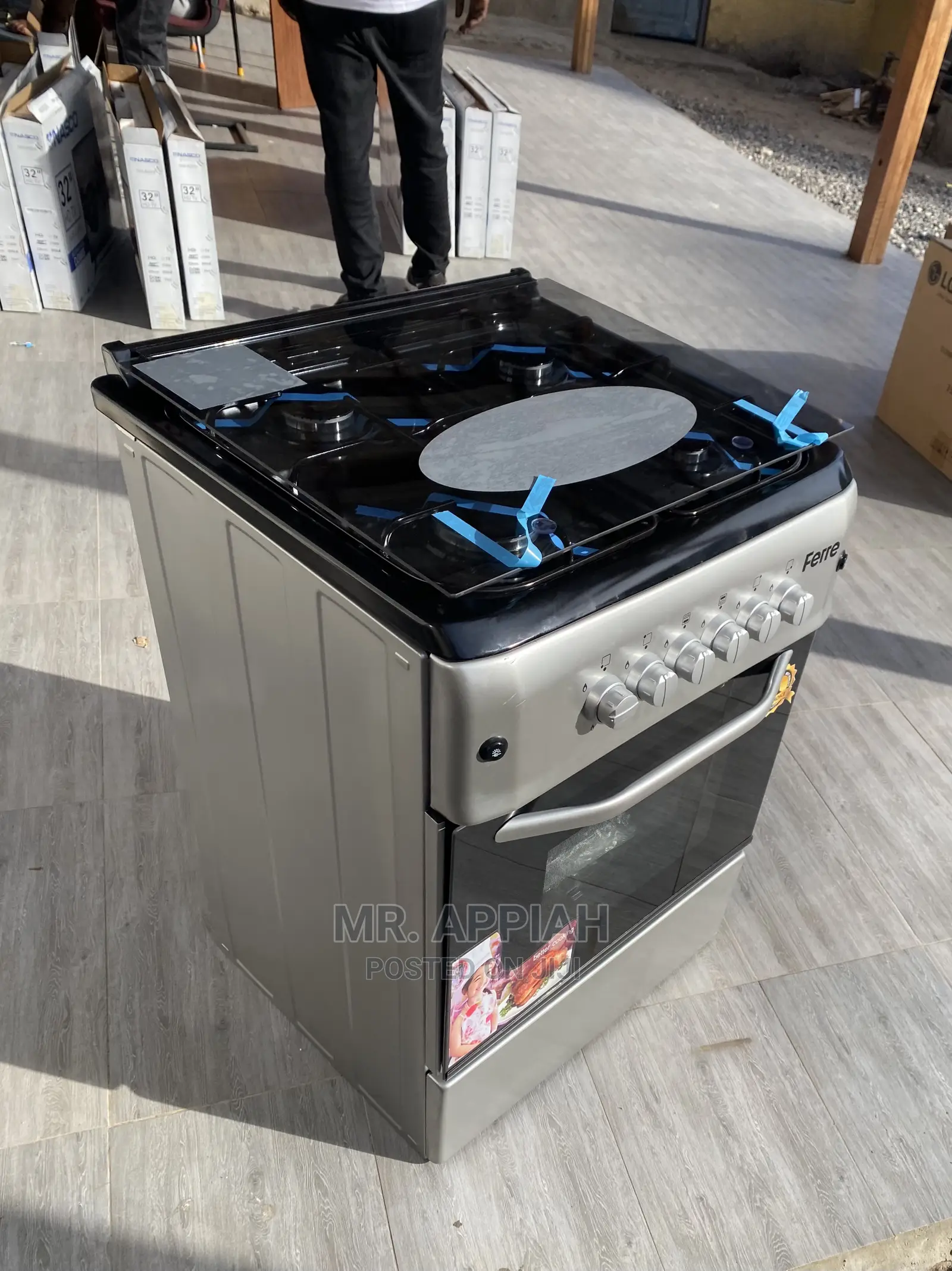 Adorable  Ferre 4 Gas Burner With Grill and Oven(50x55cm) 