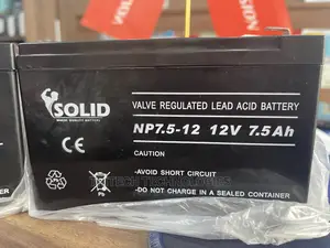 Solid Sealed 12v7a Led Acid Ups Battery