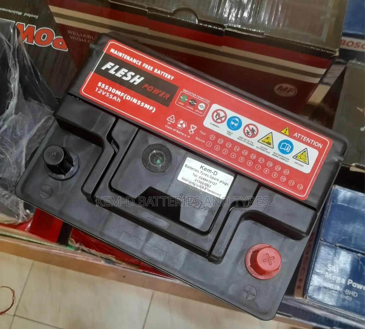 Flesh Power Battery + Free Delivery
