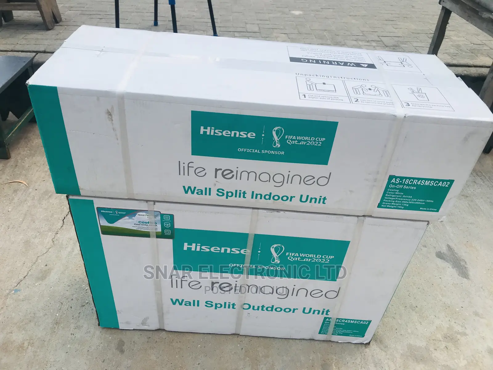 Quality Hisense 2.5HP Split Air Conditioner