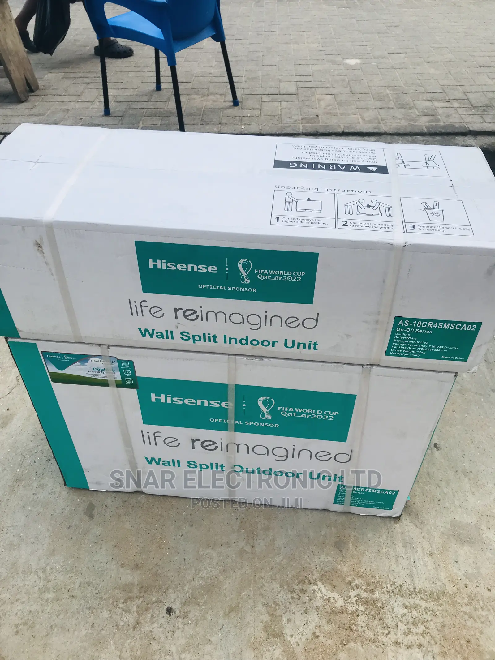 Original Hisense 2.5HP Split Air Conditioner
