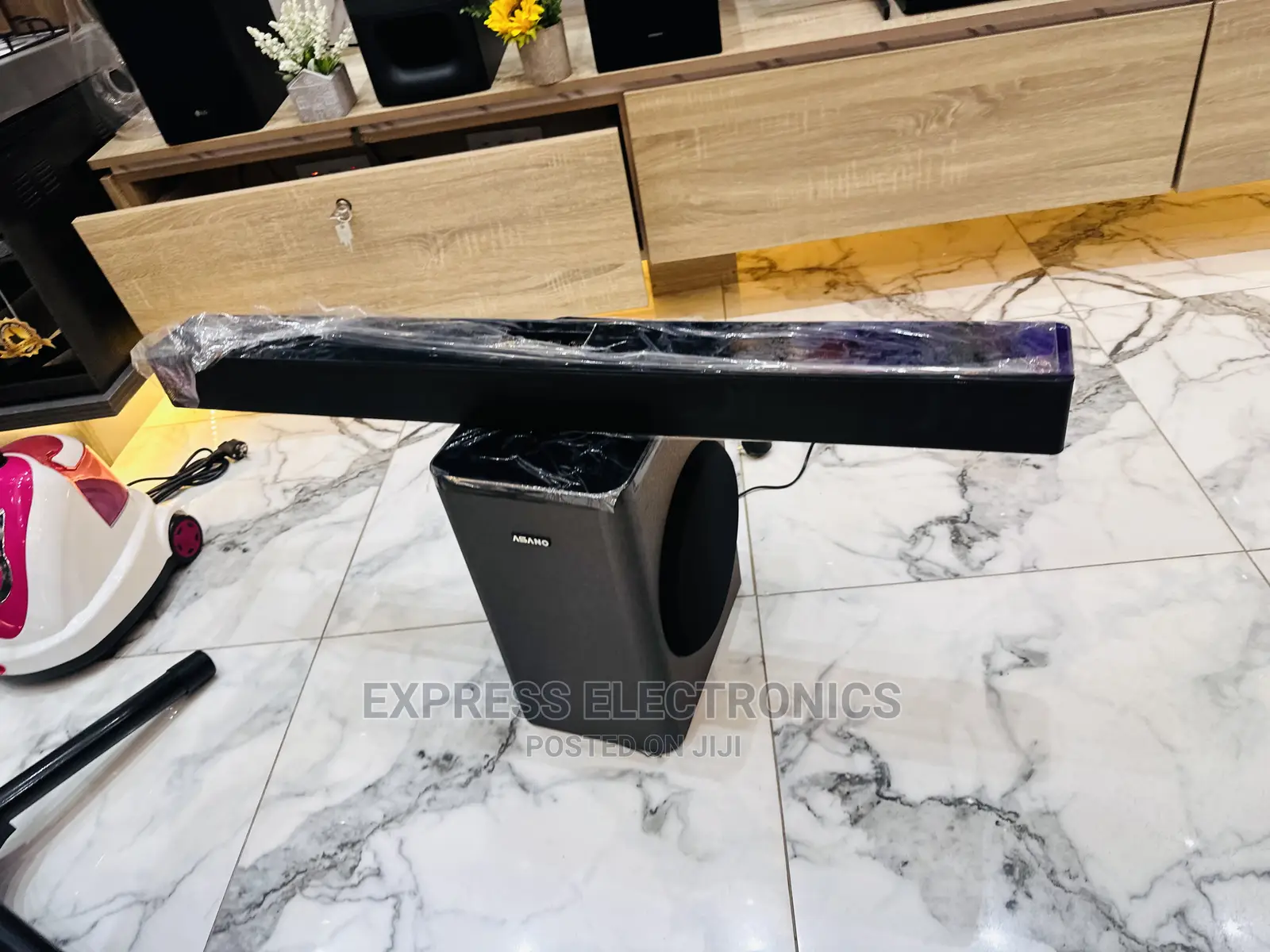 Asano Black Soundbar System TK 2040s Clear Sound Effects