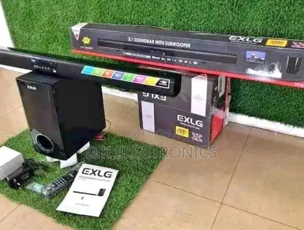 Exlg Long Cable Soundbar