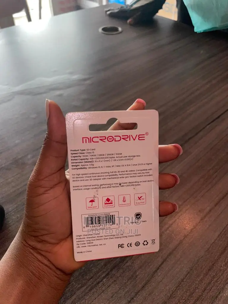 Microdrive 256GB Camera SD Card