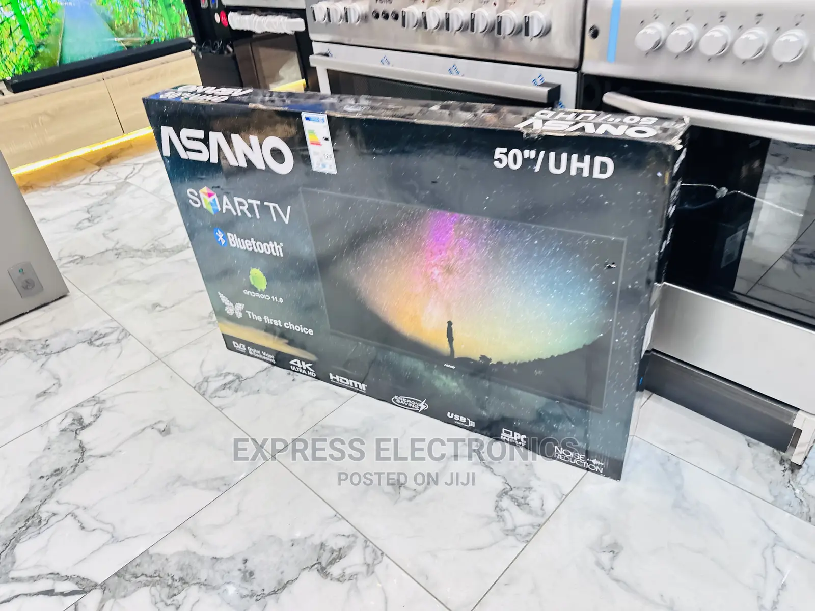 Brand New~Asano Uhd Android 50”Tv Screen