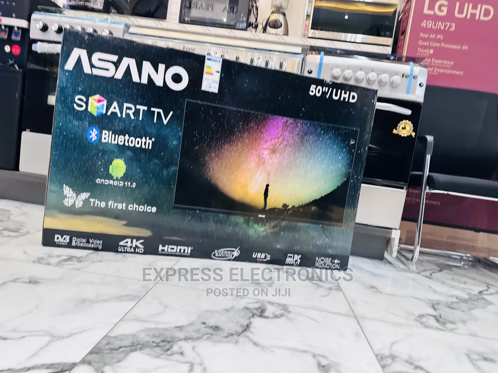 The First Choice Asano Uhd Android 50”Tv