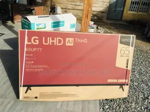 Bright 65 Inches Glossy LED LG UP77 UHD Tv 