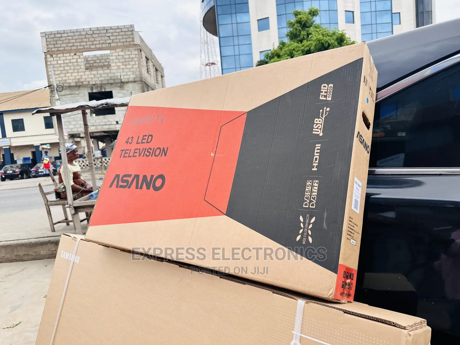 Powerful Dynamic Sleek Asano 43”FHD Smart Android