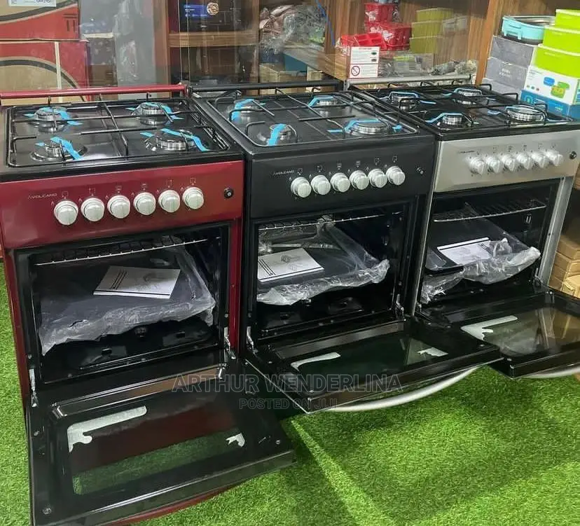 Volcano 5c.Br-gl Gas Oven 4 Burner - 50x50 Cm