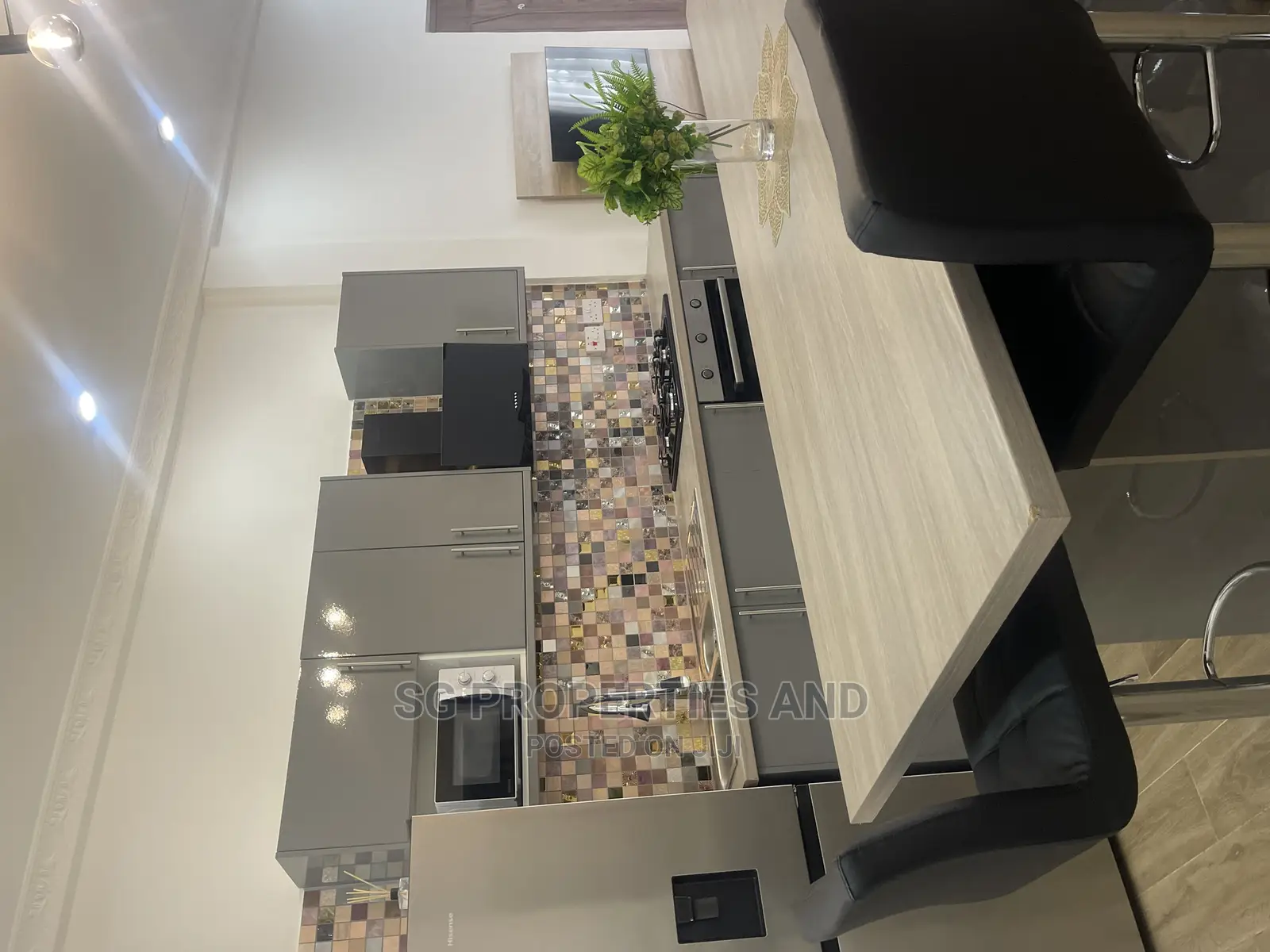 Furnished 3bdrm Apartment in Batsonaa, Spintex for rent