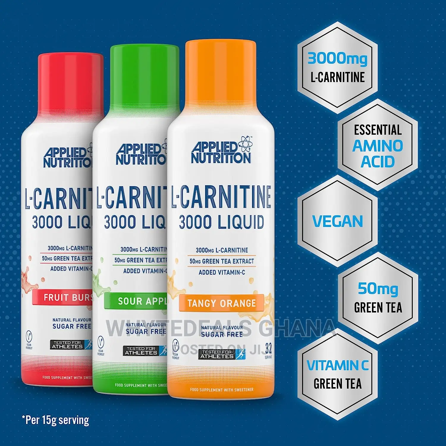Applied Nutrition Weight Loss Fat Burner L-carnitine Liquid