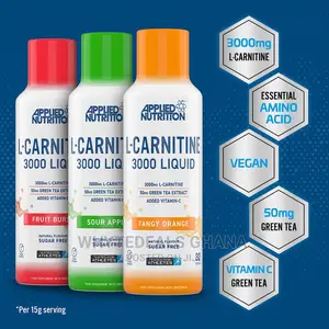 Applied Nutrition Weight Loss Fat Burner L-carnitine Liquid