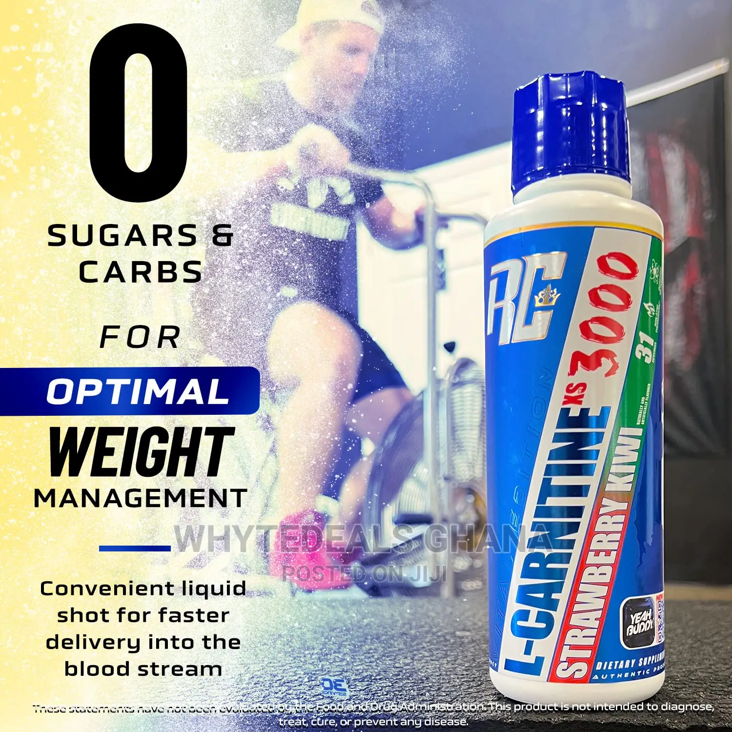 Ronnie Coleman Signature Series L-Carnitine XS 3000 Liquid
