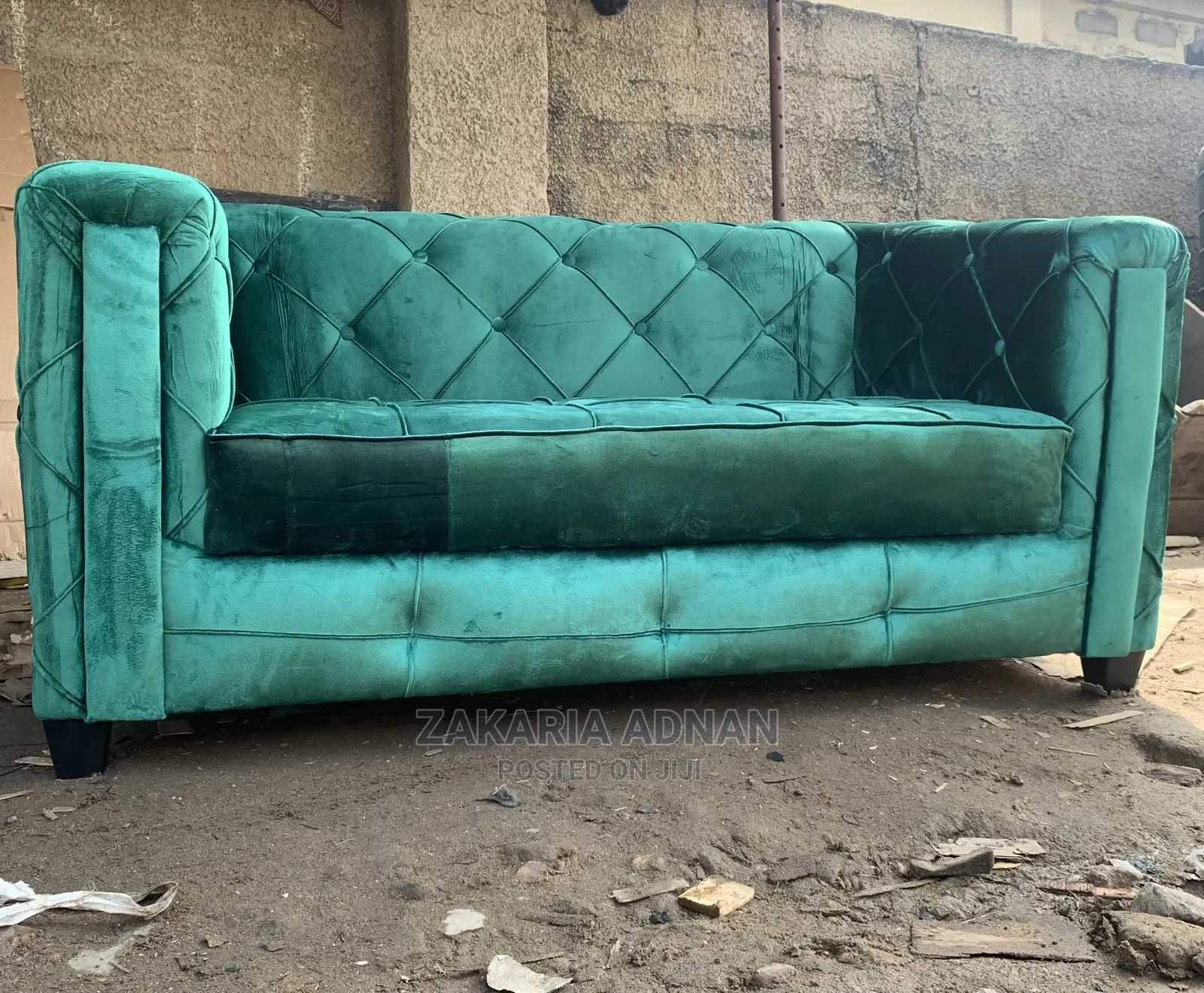 2in1 Sofa Green