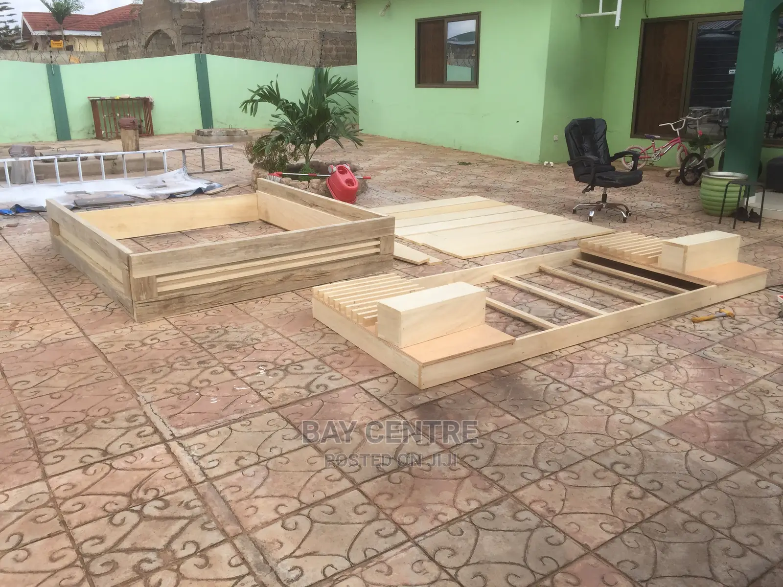 Luxury Led Wooden King Size Bed Frame