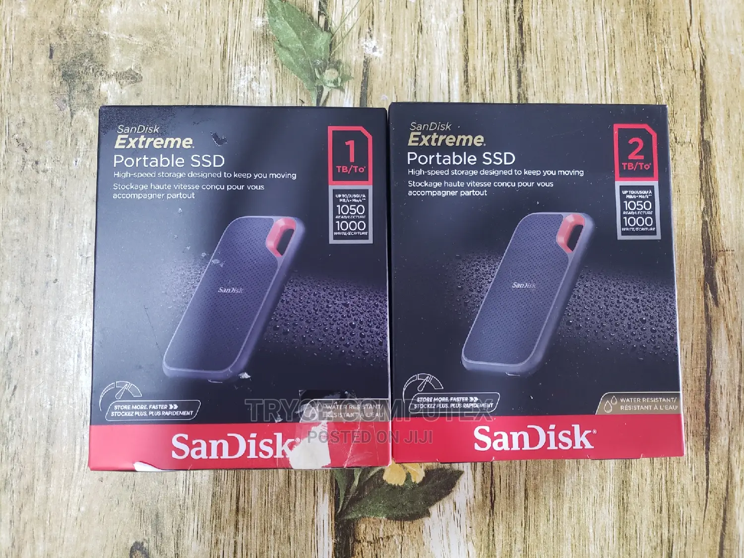 1tb Sandisk Extreme Portable External Ssd - Up To 1050mb/S
