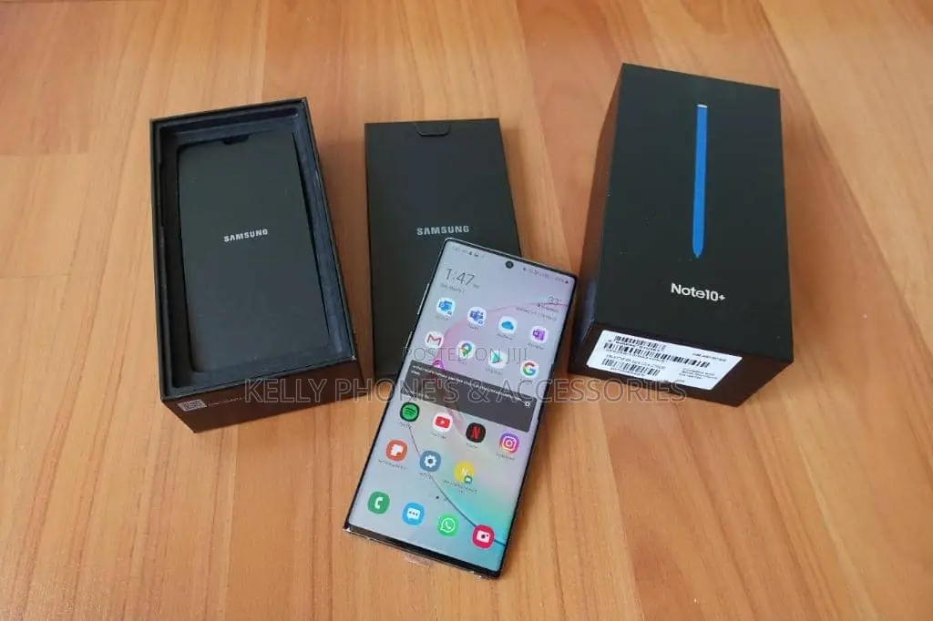 New Samsung Galaxy Note 10 Plus 256 GB Black