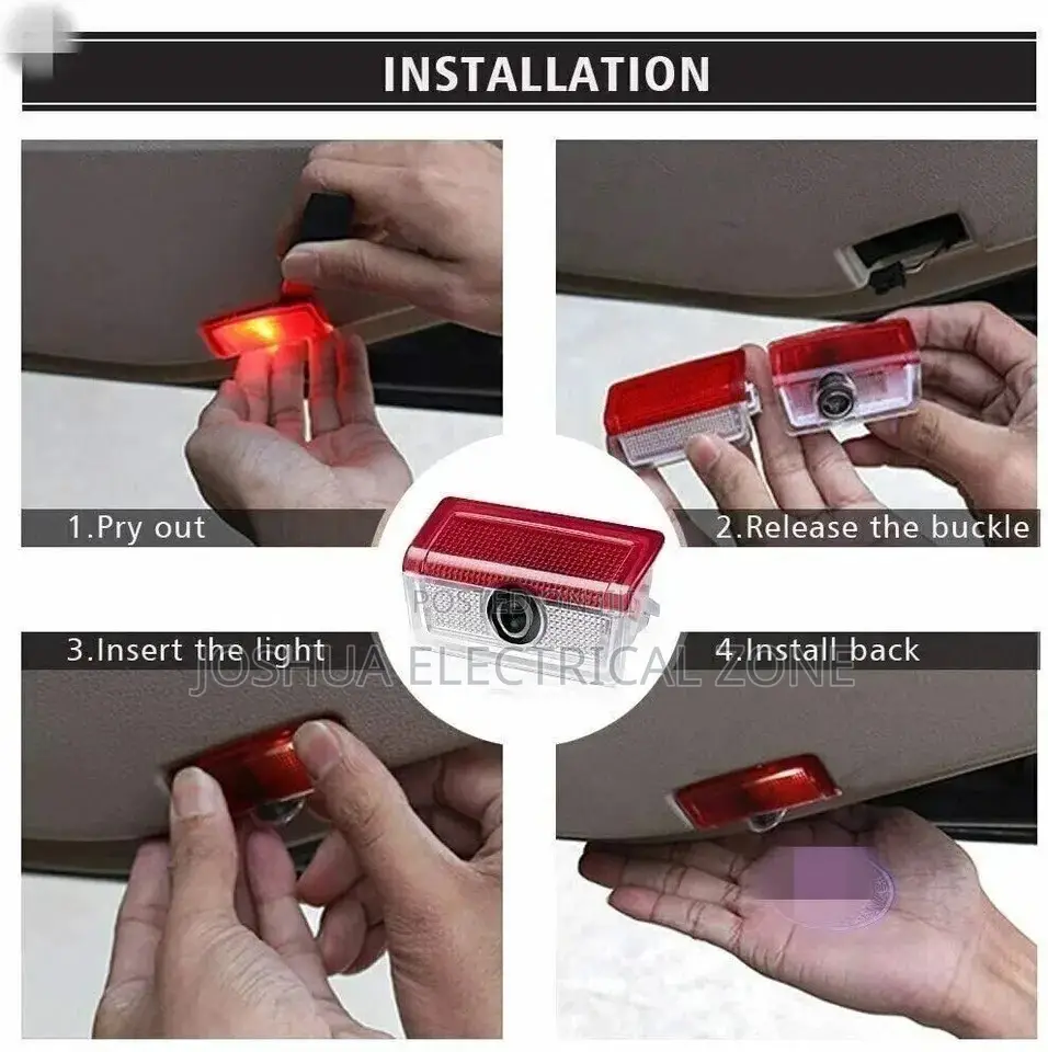 Mercedes Benz Courtesy Door Light Projector