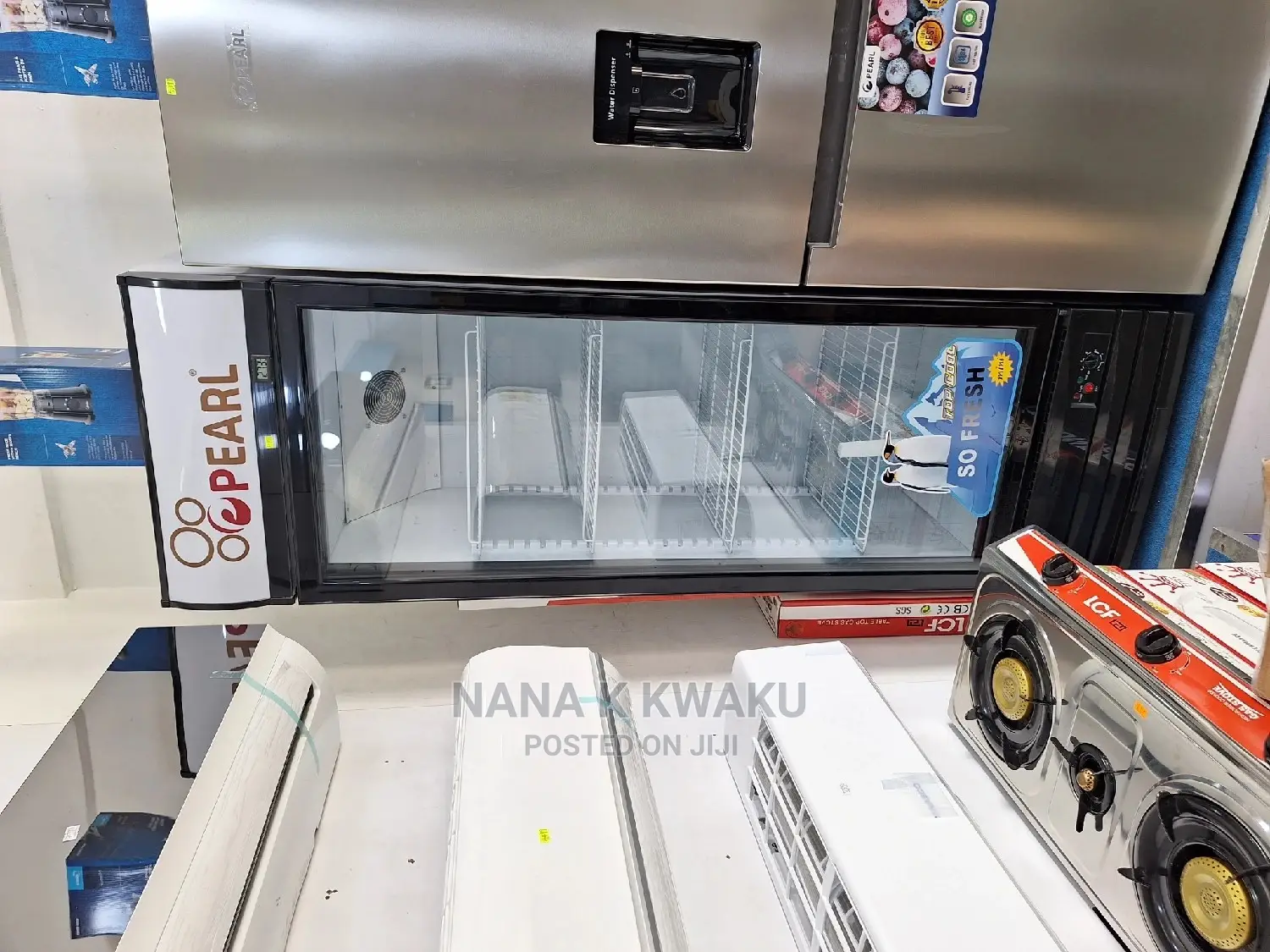 Display Fridge Pearl 350litrs