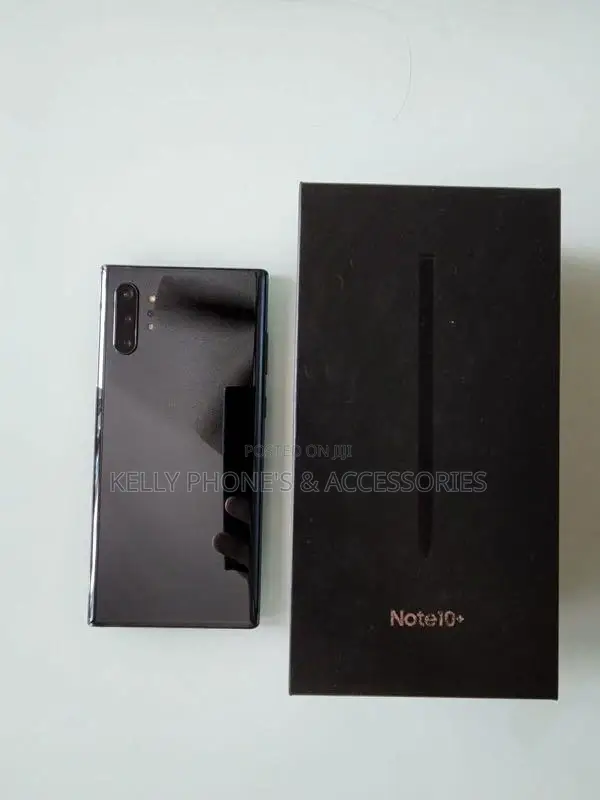 New Samsung Galaxy Note 10 Plus 5G 256 GB Black