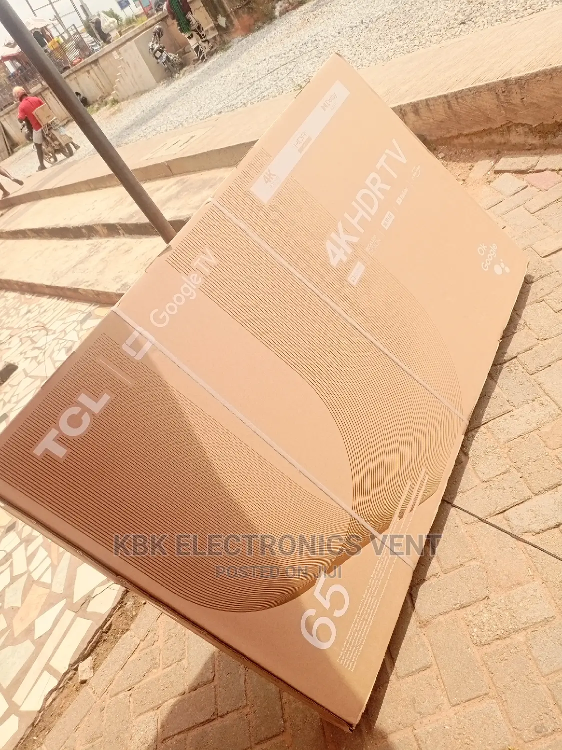 TCL 65" (65p6k) Smart Uhd (Android) HDR Tv