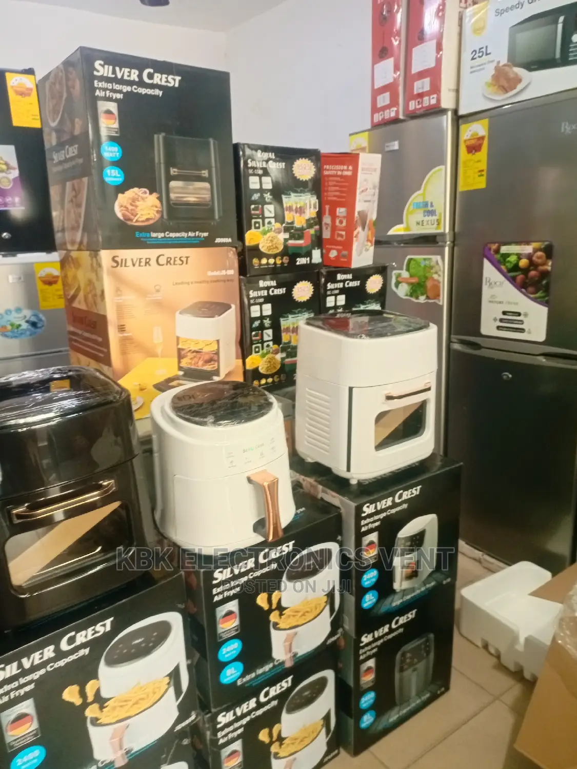 Air Fryer 15ltr. White Design Extra Large Chamber