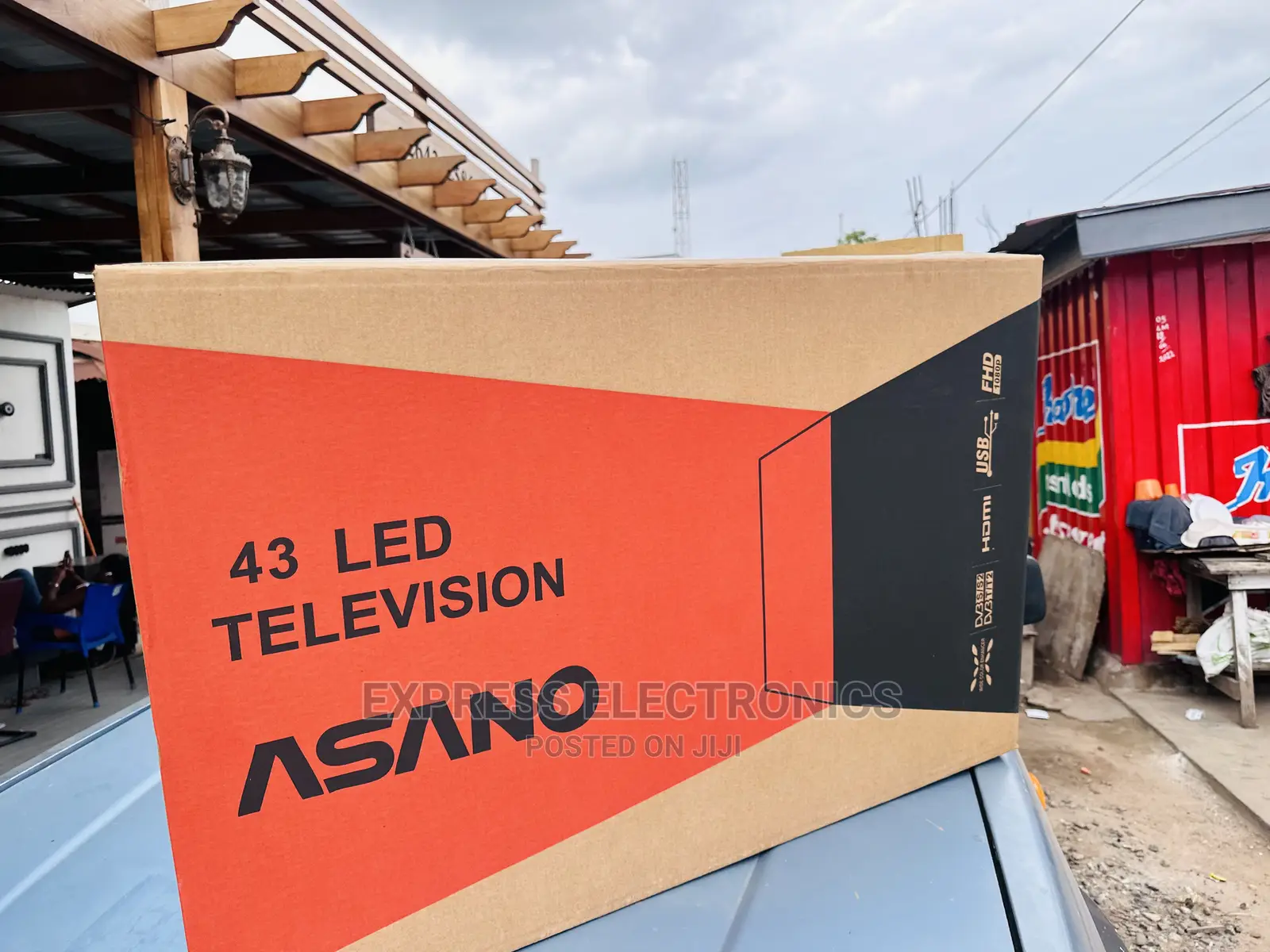 Satellite Decoder Inbuilt Asano 43” FHD Tv