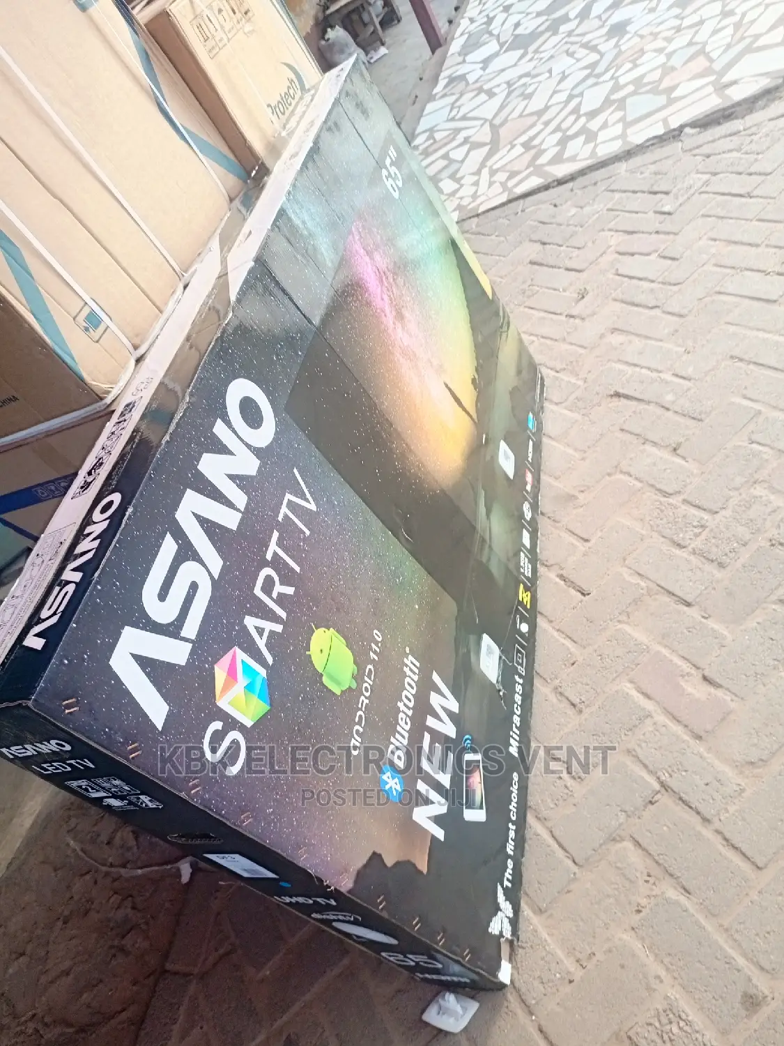 Asano 65" Smart Uhd+Bluetooth
