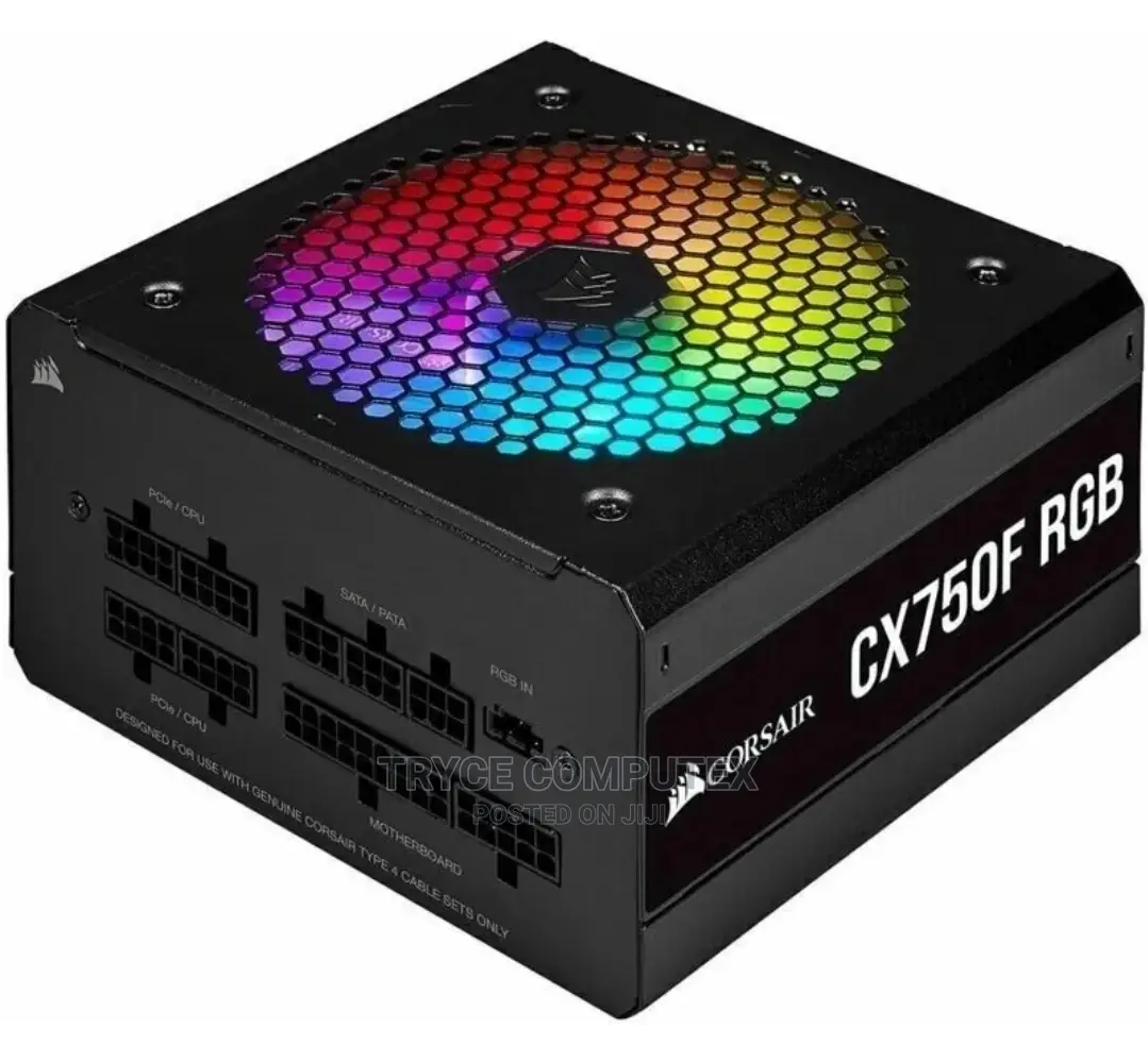 Corsair Cx750f Rgb, 750 Watt Power Supply