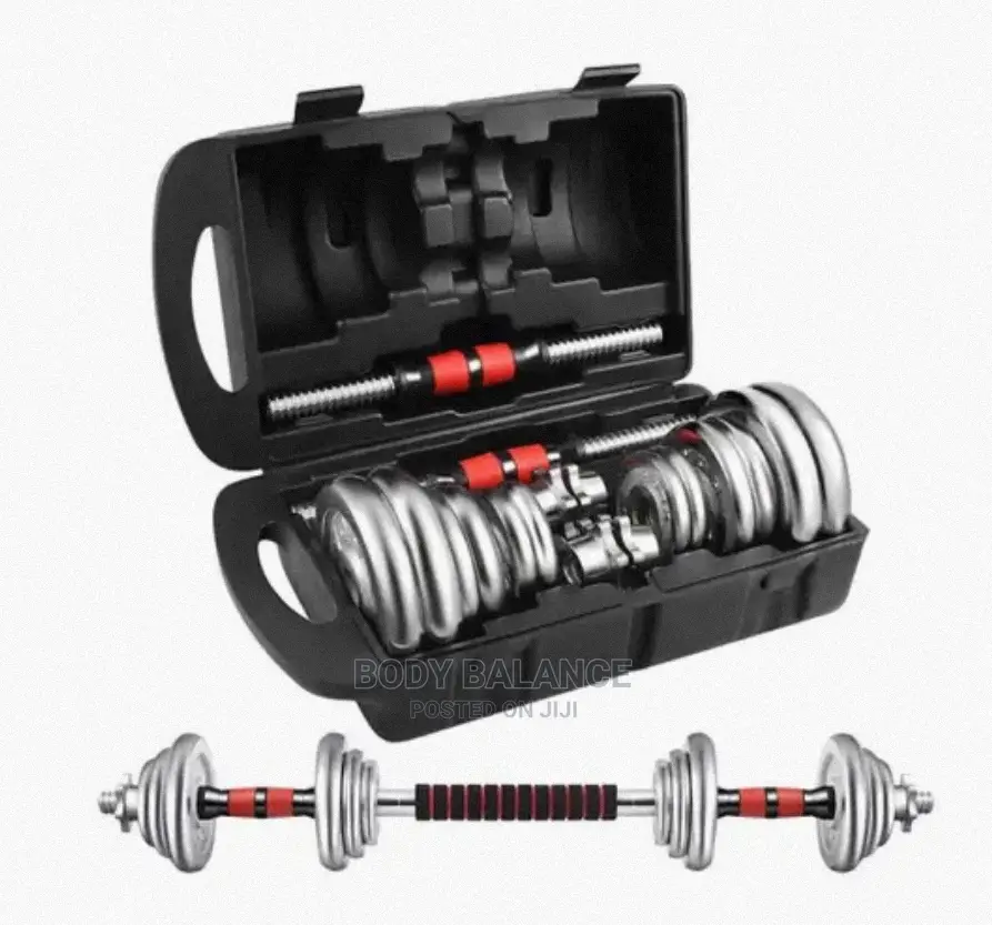 Pure Metal 30kg Dumbbells/Barbell