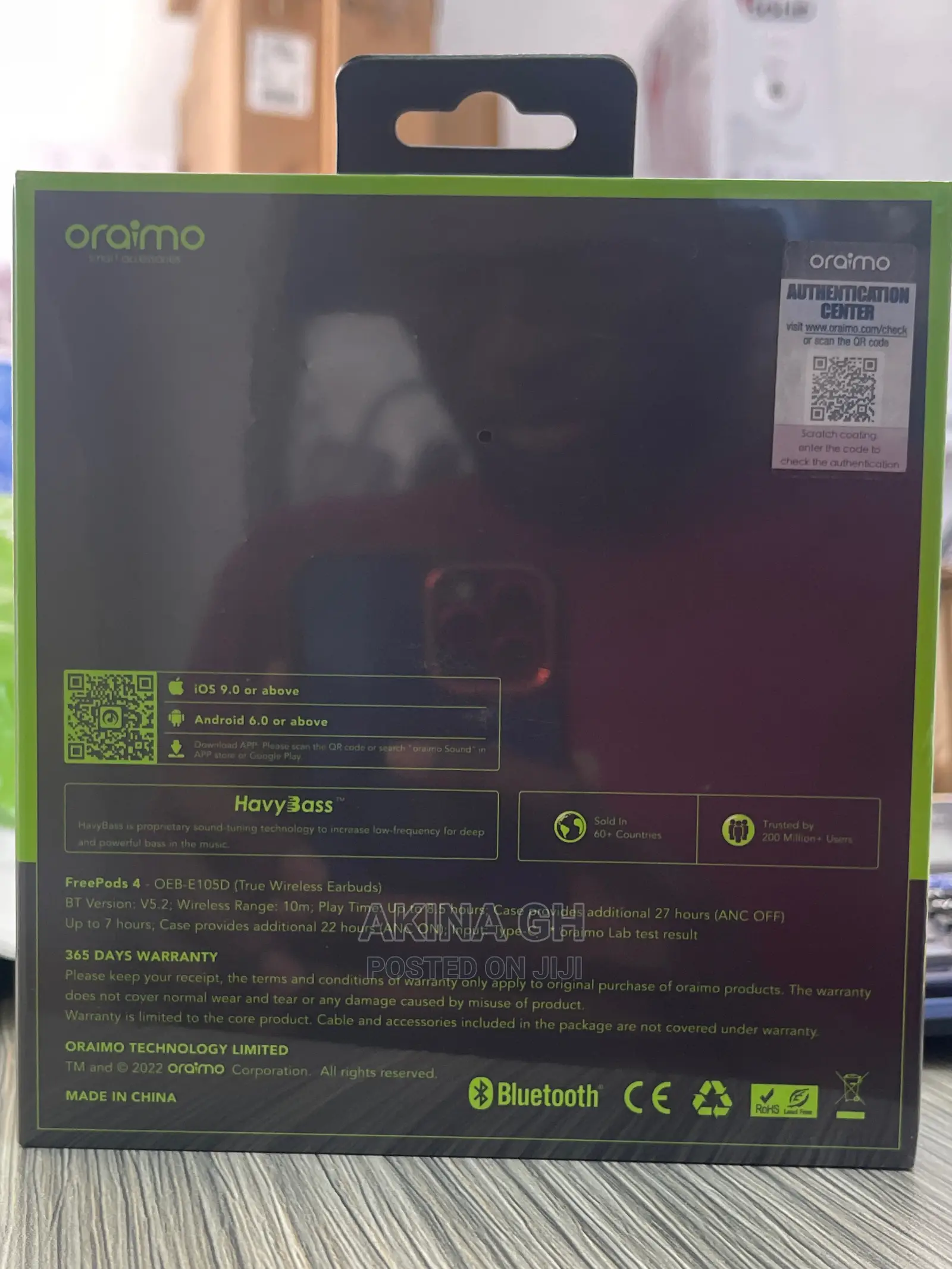 Oraimo Freepods 4 Airpod