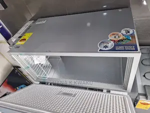 New_nasco_340ltrs Silver Colour Chest Freezer