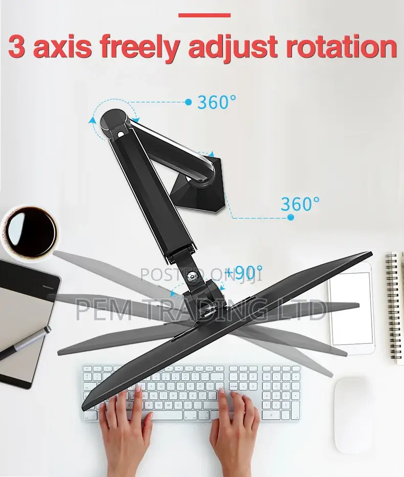 VESA DS90 Fully Adjustable Monitor Mount.