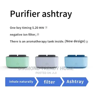 Air Purifier Ash Tray With Aroma Therapy.