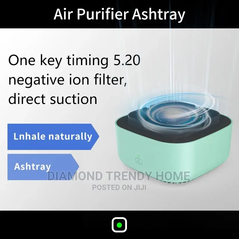 Air Purifier Ash Tray With Aroma Therapy.