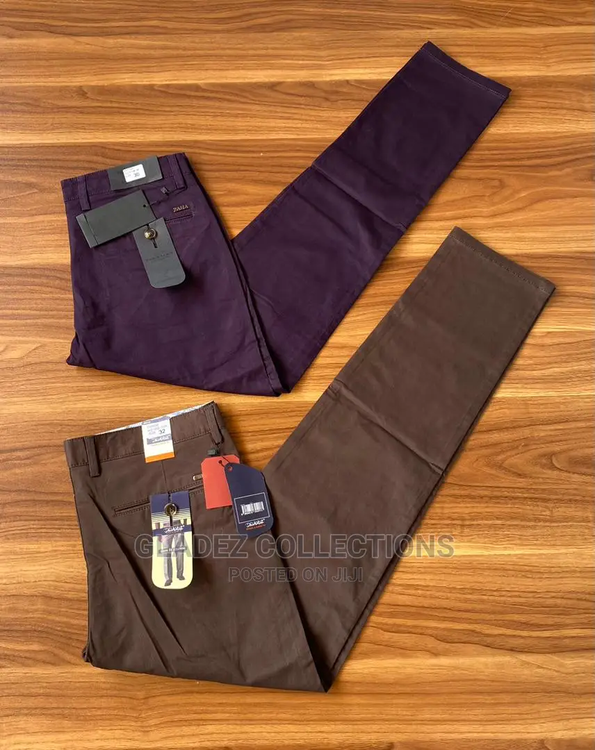 Stretchy Khaki Trouser Available