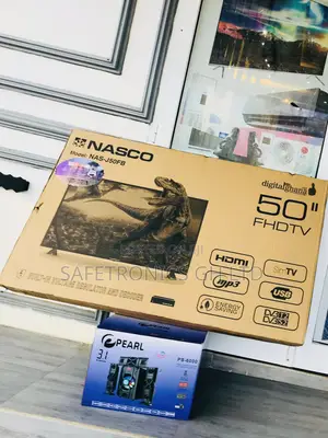 LED Glossy Nasco 50 Inches Digital Satellite Tv 