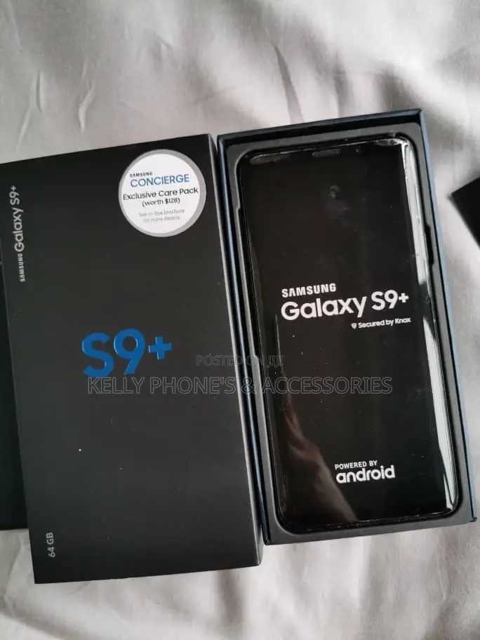 New Samsung Galaxy S9 Plus 128 GB Black