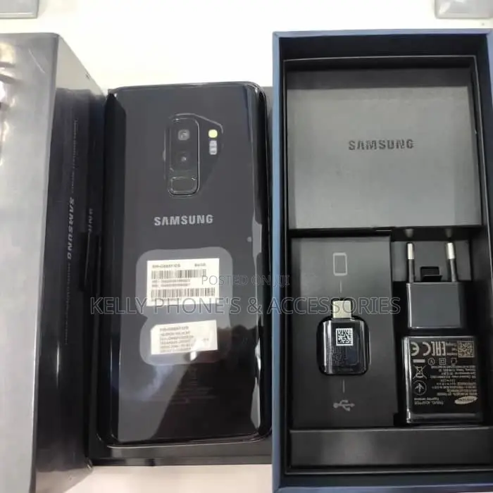 New Samsung Galaxy S9 Plus 128 GB Black