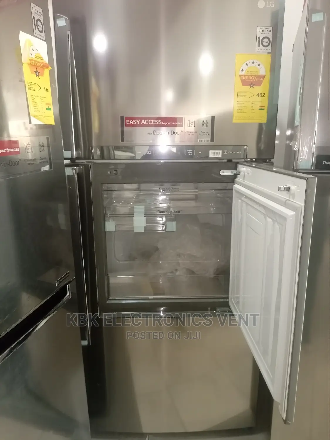 LG 520ltr(Gn-A782hlhu) Door in Door Refrigerator